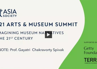 2021 Arts & Museum Summit: Keynote Address