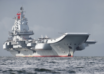 China's sole aircraft carrier, the Liaoning