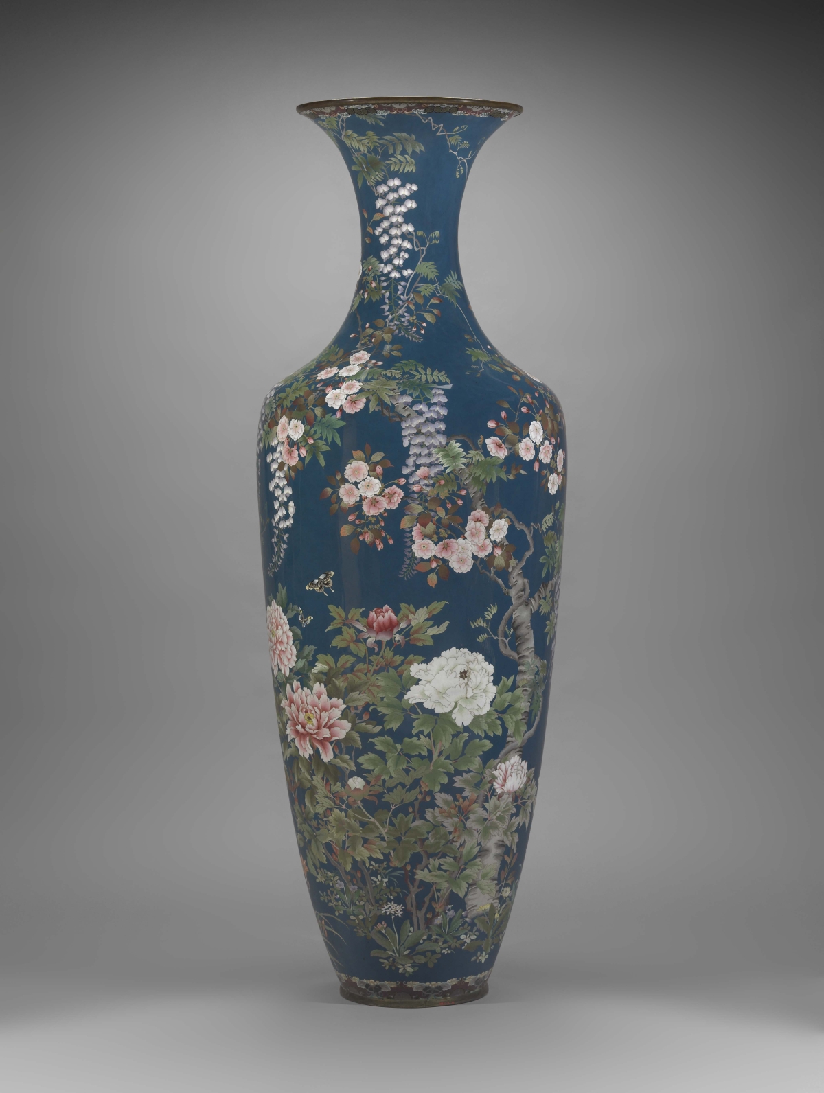 Vase with Blossoming Flowers
